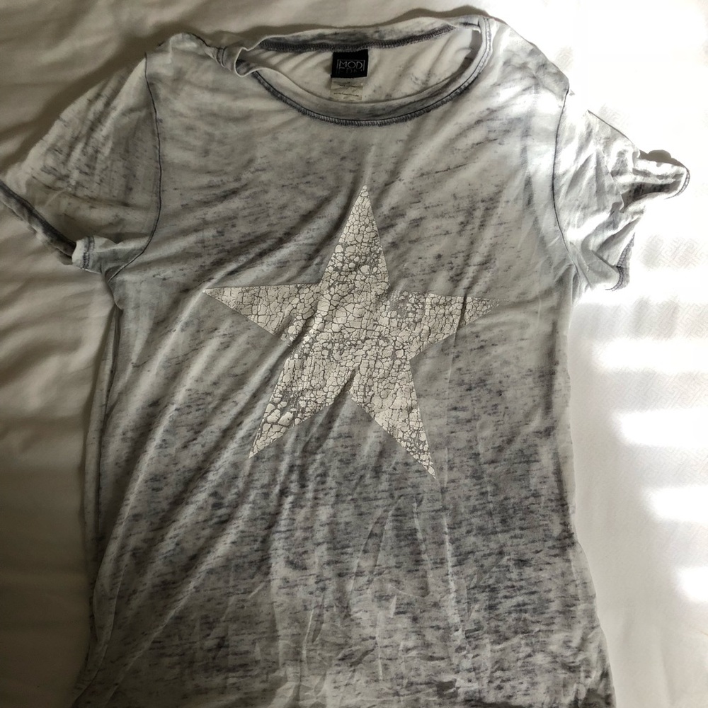 Faded “Star” Graphic Tee